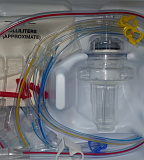 Магистраль аутотрансфузионная с колоколом, контейнером для реинфузии и контейнером для отходов: 291E