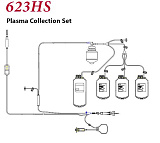 Контейнер для получения, транспортировки и хранения плазмы: 623HS