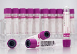 Пробирка вакуумная «Acti-Fine®» для забора венозной крови с К3ЭДТА, размер: 13*75 мм., объём: 4,5 мл.