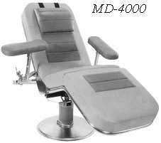 Кресло донорское стационарное в комплекте с принадлежностями модель md 4000