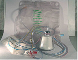 Магистраль аутотрансфузионная с колоколом, контейнером для реинфузии и контейнером для отходов: 261