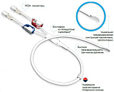 Катетер для гемодиализа долгосрочный, двухпросветный, 15,5 Fr, имплантируемая длина 230 мм